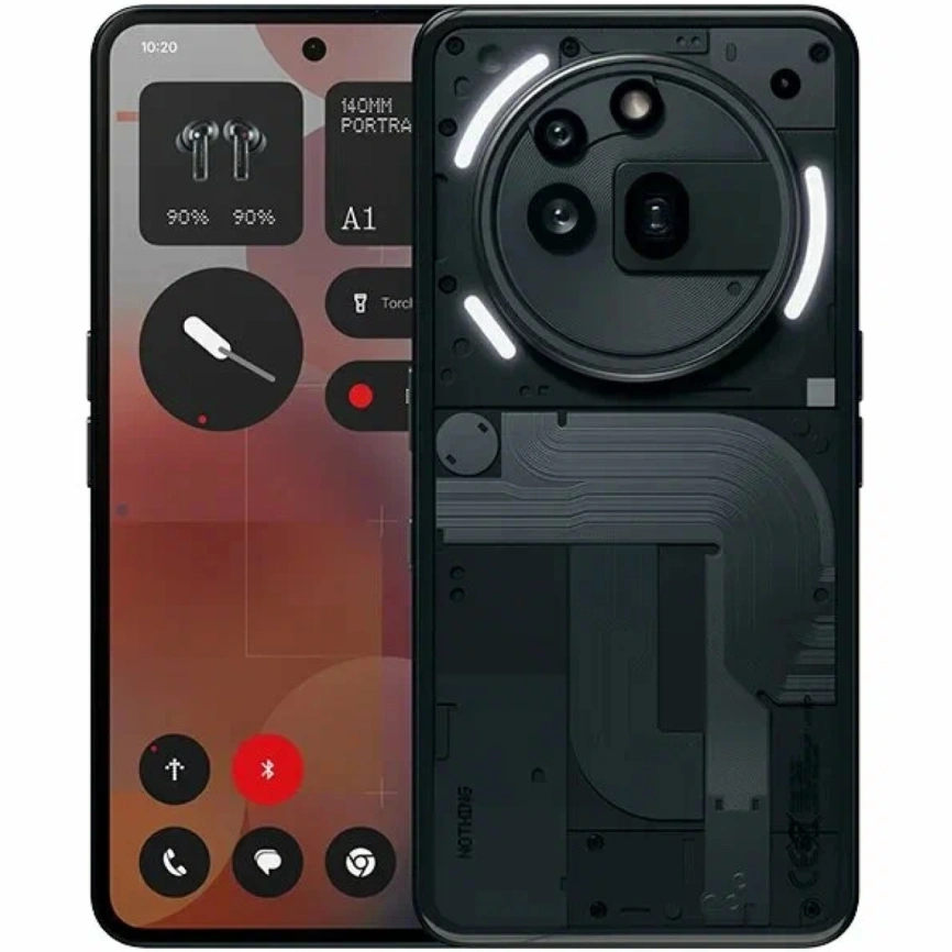 Смартфон Nothing Phone (3A) Pro 8/128Gb Black фото 1