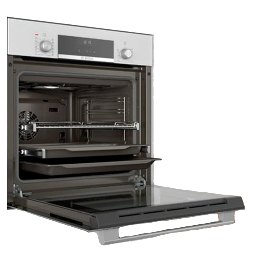 Электрический духовой шкаф Bosch Serie 6 HIJ517YW0R White фото 5