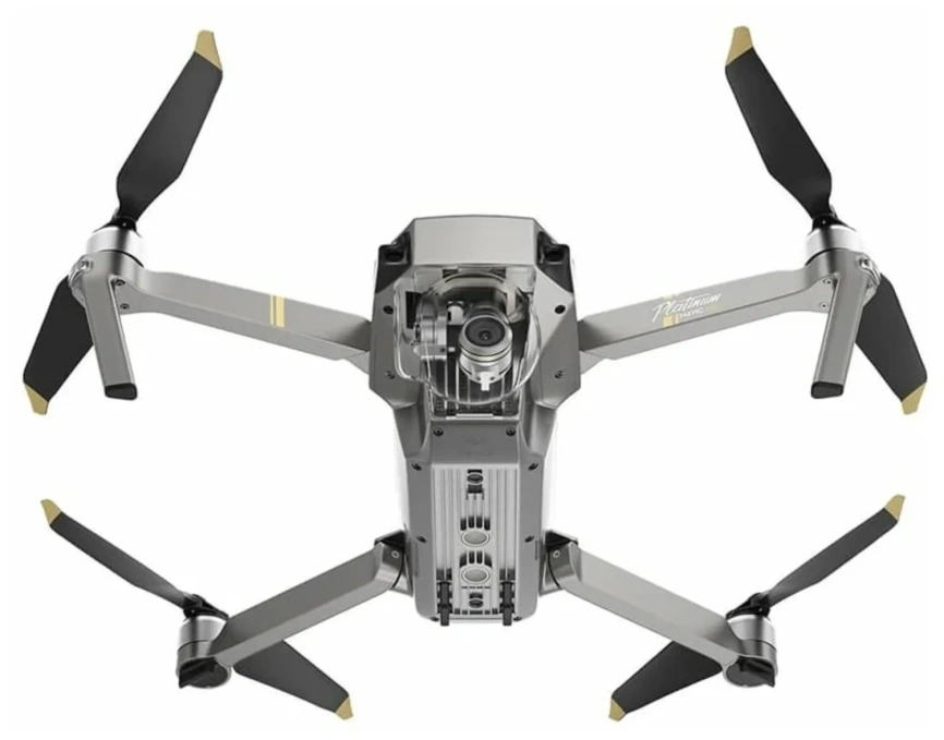 Квадрокоптер DJI Mavic Pro Platinum (6958265152870) Gray фото 2