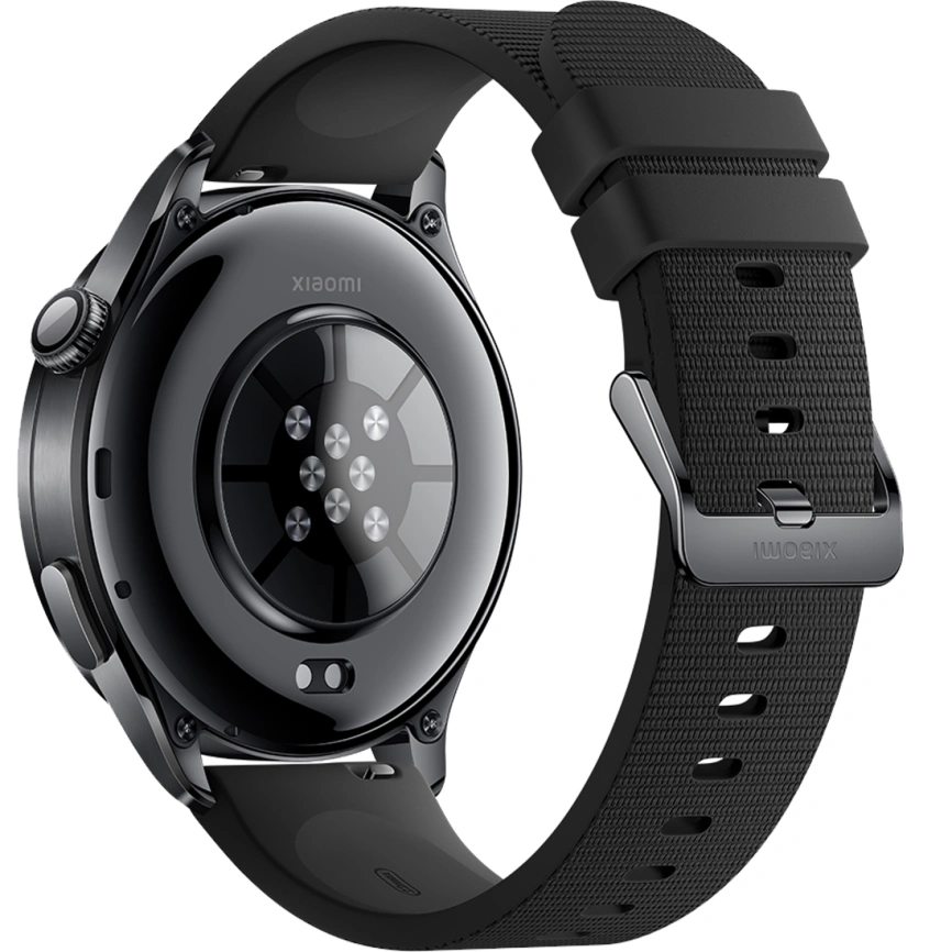 Смарт-часы Xiaomi Watch 5 Fluororubber Black фото 3