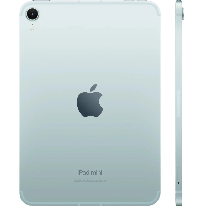 Планшет Apple iPad Mini (2024) Wi-Fi + Cellular 512gb Blue фото 2