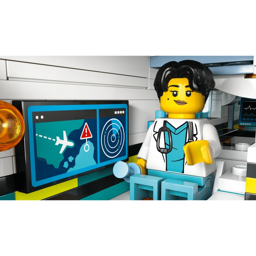 Конструктор LEGO City Emergency Air Ambulance фото 6