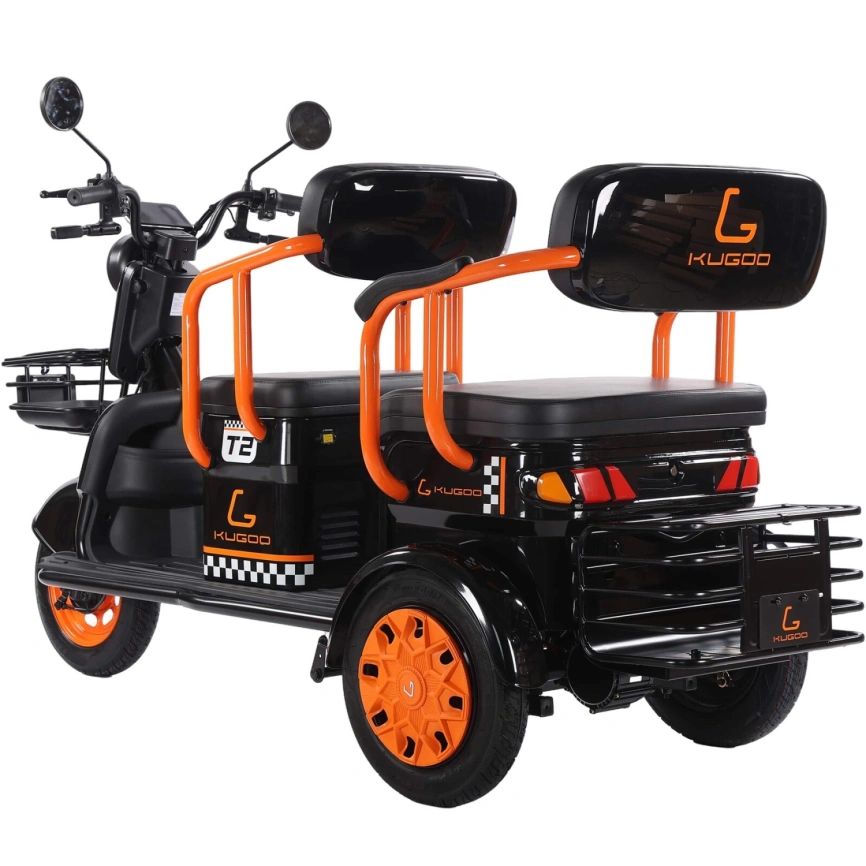 Электроскутер Kugoo T2 Black фото 4