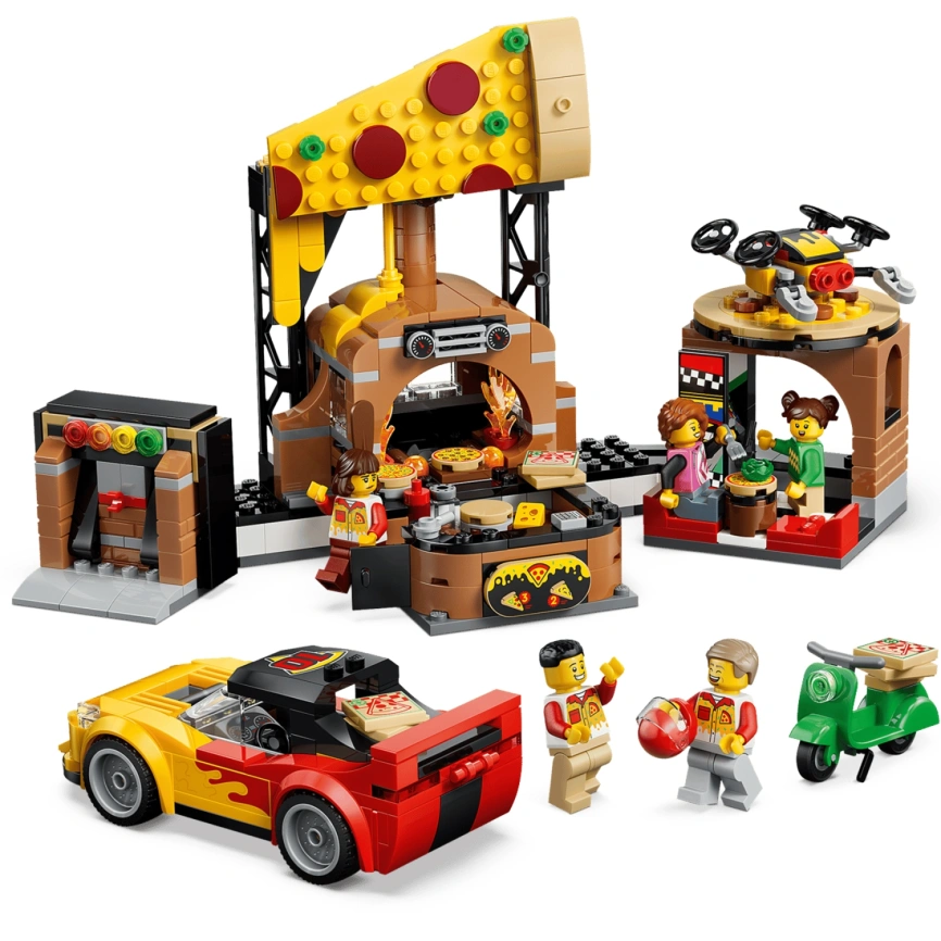 Конструктор LEGO City Pizza Delivery фото 2