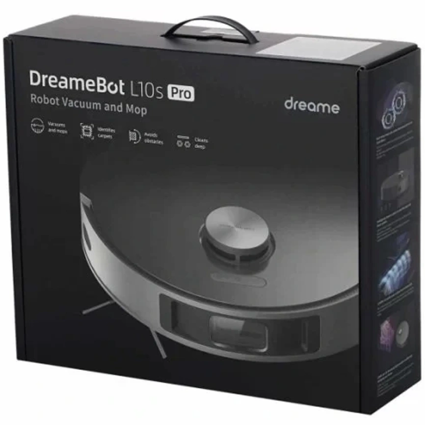 Робот-пылесос Dreame L10S Pro Black (RLS6L) фото 8