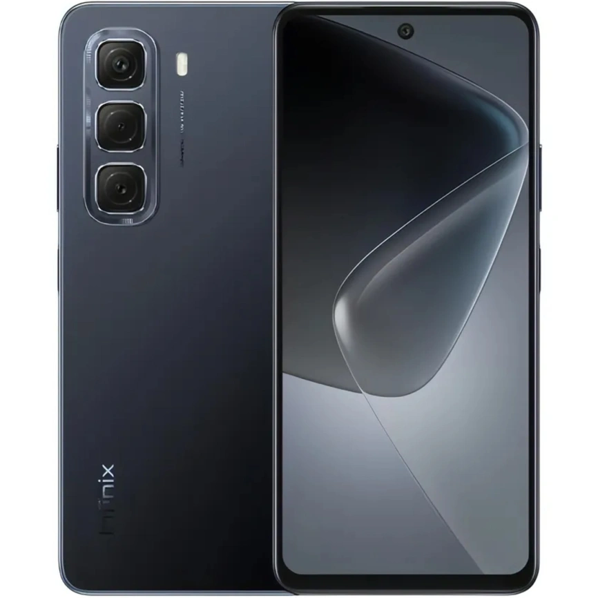 Смартфон Infinix Hot 50 6/256Gb Sleek Black фото 1