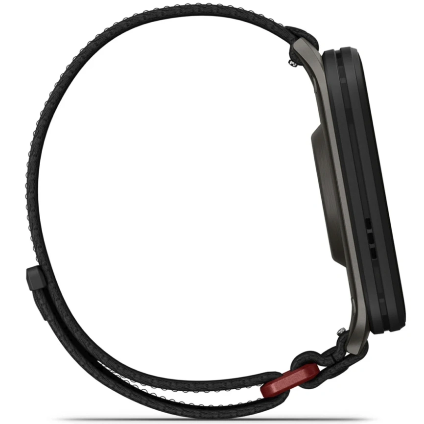 Смарт-часы Garmin Venu X1 Black with Slate Titanium Caseback and Black ComfortFit Nylon Band (010-02980-02) фото 6