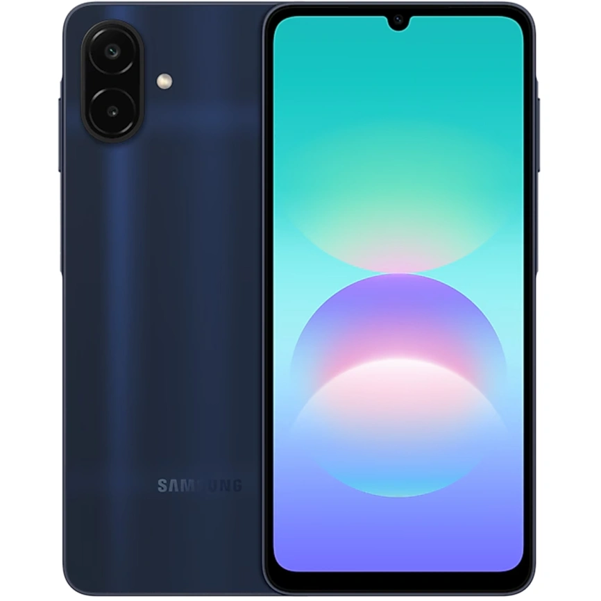 Смартфон Samsung Galaxy A08 SM-A085F 6/128GB Dark Blue фото 1