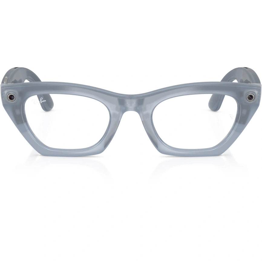 Умные очки Ray-Ban Zena (Gen 3) Milky Grey Lilac Standard Transitions Copper фото 4