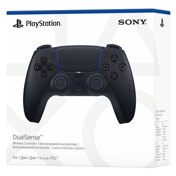 Джойстик беспроводной Sony DualSense для PS5 Black фото 3