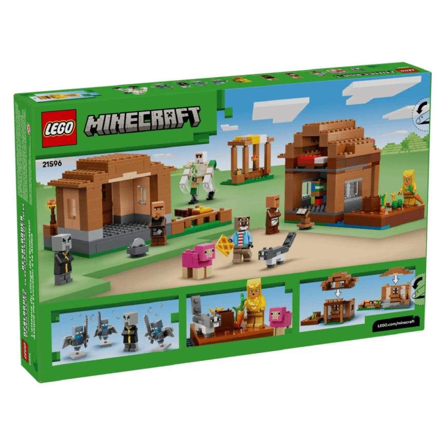 Конструктор LEGO Minecraft Evoker Village Attack 21596 фото 8