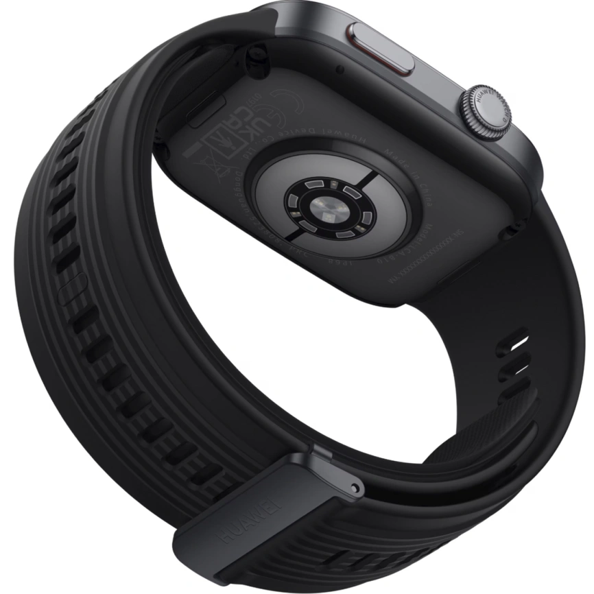Смарт-часы Huawei Watch D2 Black/Black Fluoroelastomer (55020DAE) фото 3