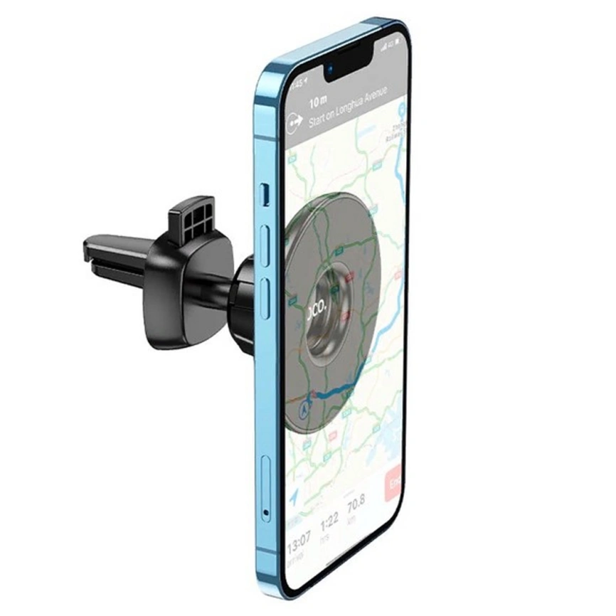 Автомобильный держатель Hoco CA112 Air Outlet Car Holder Black фото 5
