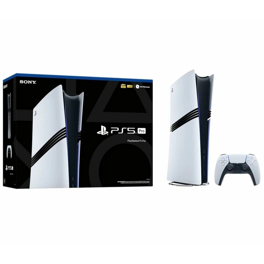 Игровая приставка Sony PlayStation 5 Pro Digital edition (CFI - 71XX) 2TB White фото 4