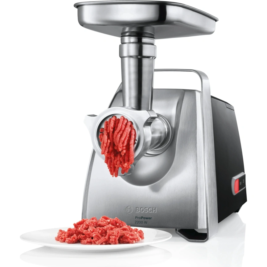 Мясорубка Bosch MFW68640 Silver/Black фото 2