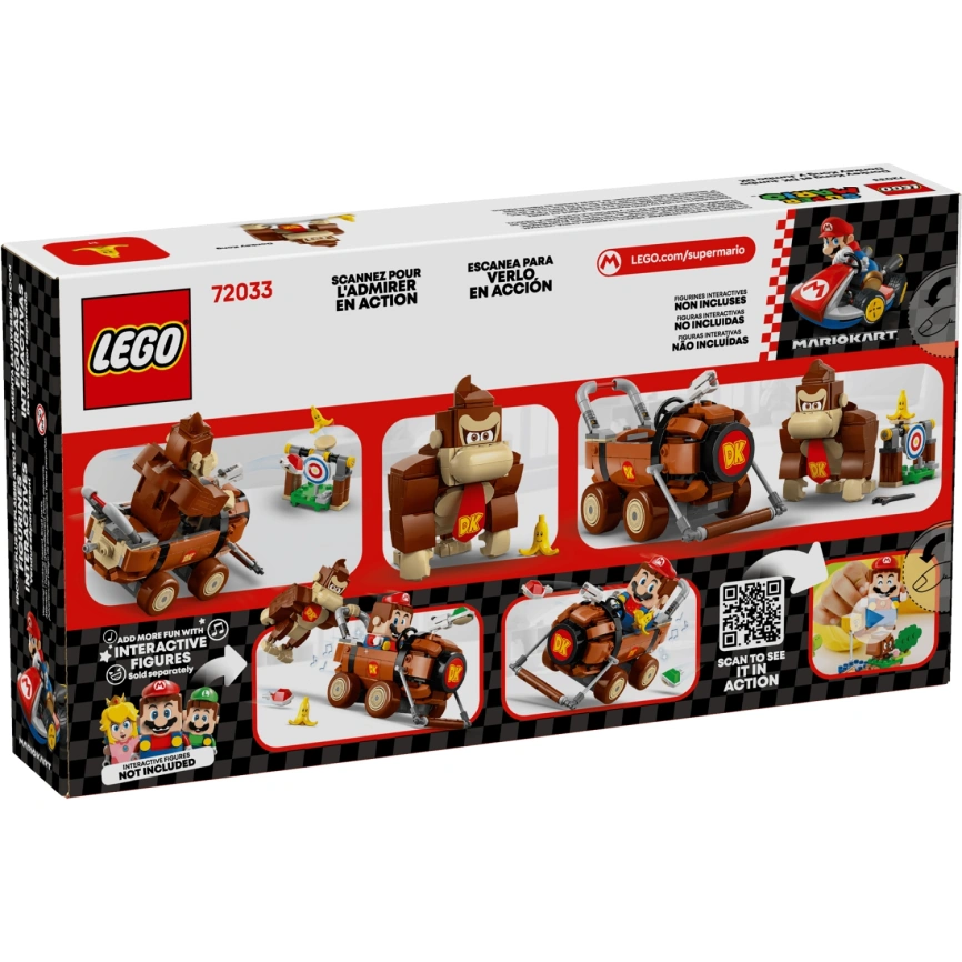 Конструктор LEGO Super Mario Kart - Donkey Kong & DK фото 6