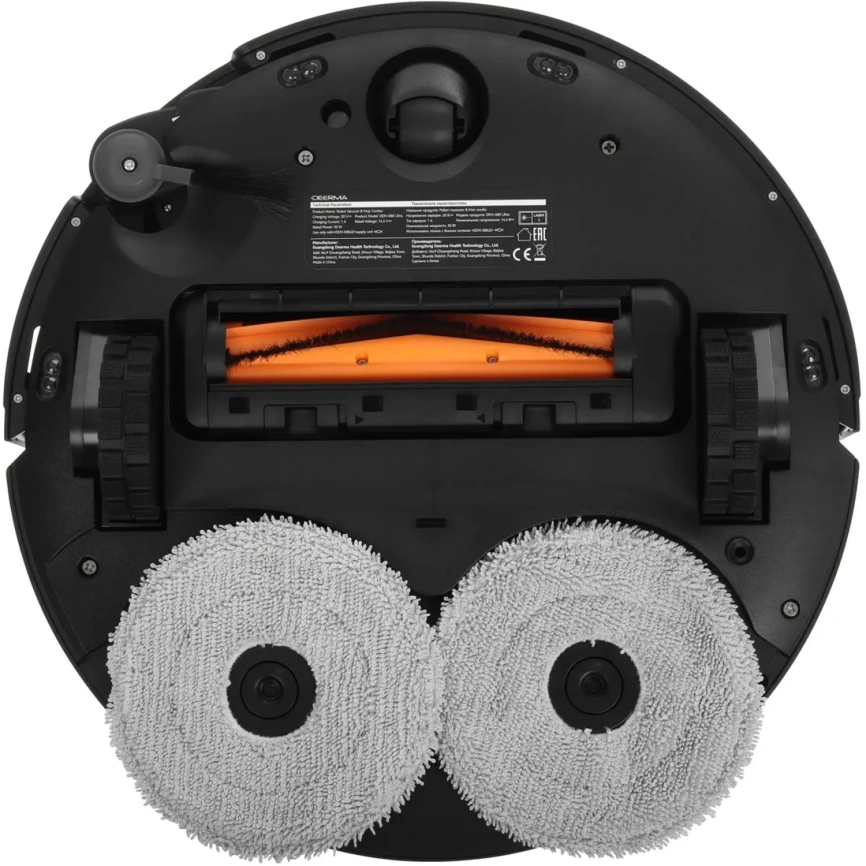 Робот-пылесос Deerma X80 Ultra Black RU фото 5