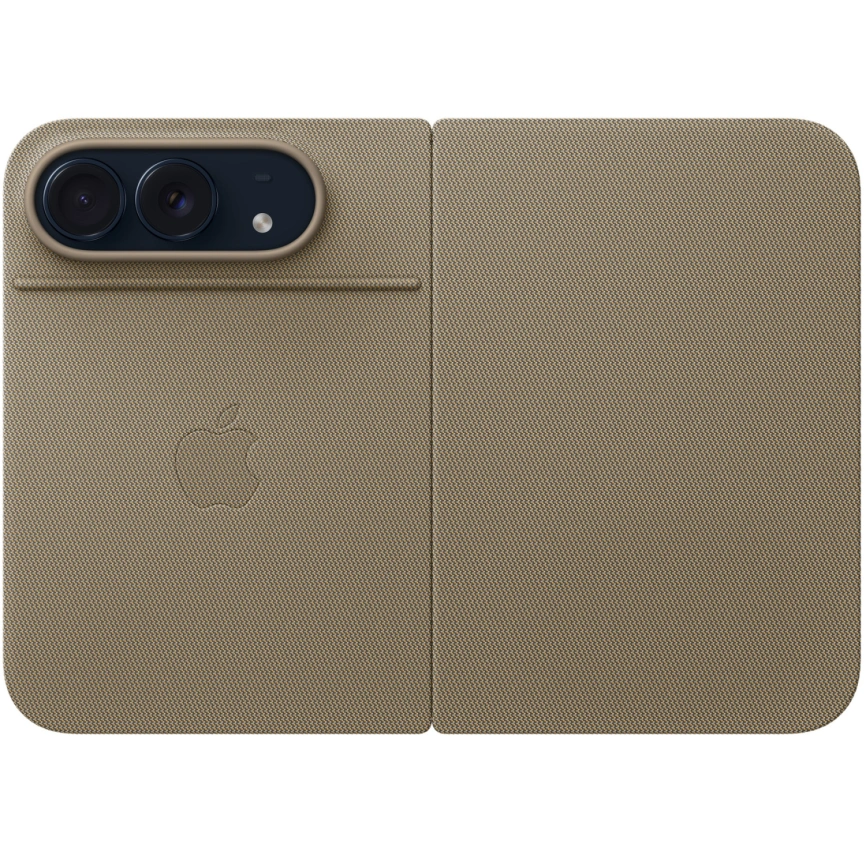 Чехол Apple Folio with Kickstand для iPhone Duo Taupe (MKR64) фото 3