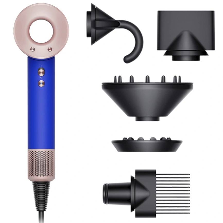 Фен Dyson Supersonic HD07 Blue/Blush фото 3