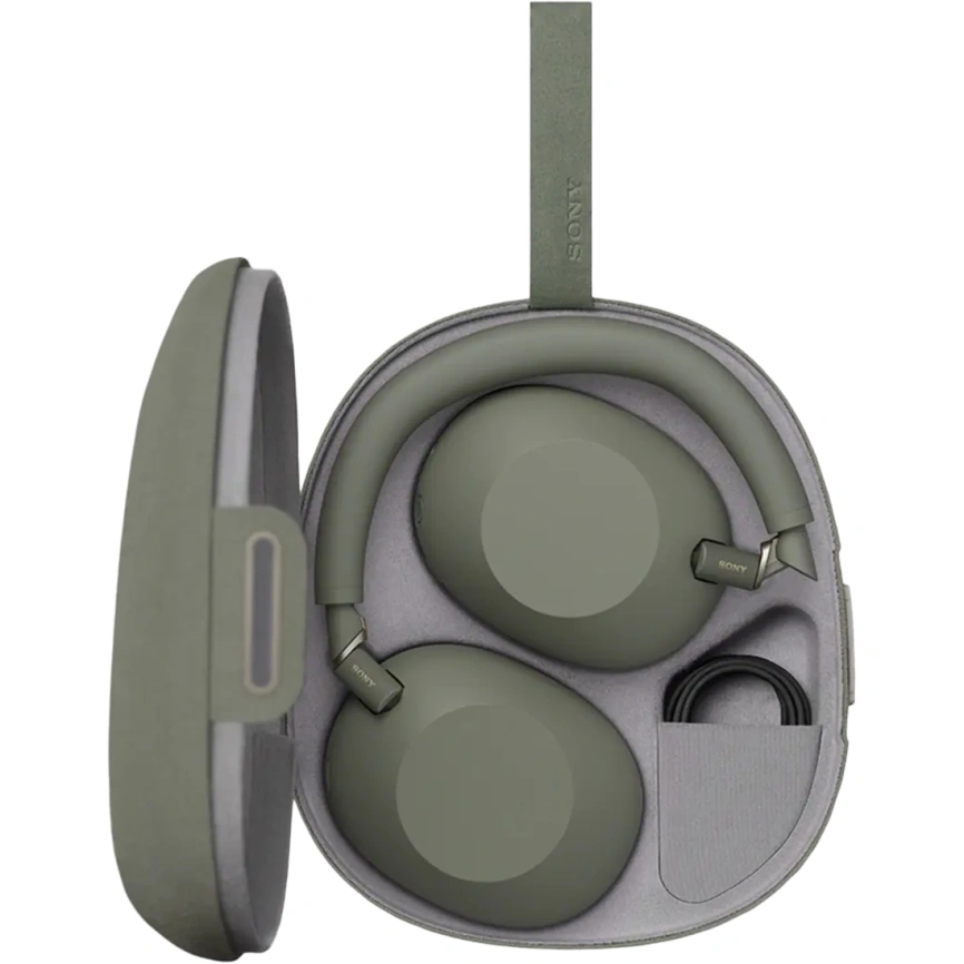 Наушники Sony WH-1000XM6 Olive Grey фото 6