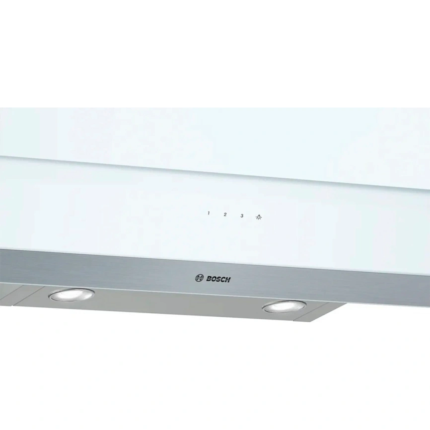 Встраиваемая вытяжка Bosch Serie 4 DWK065G20T White/Silver фото 2
