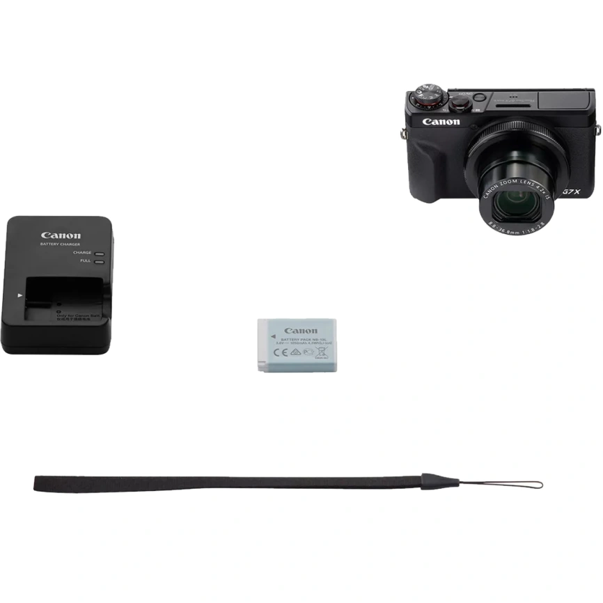 Компактный фотоаппарат Canon PowerShot G7X Mark III Black фото 7