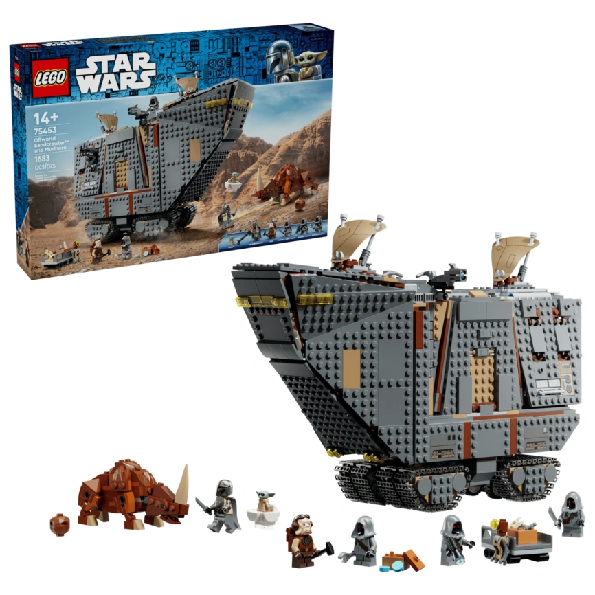 Конструктор LEGO Star Wars Offworld Sandcrawler and Mudhorn 75453 фото 1