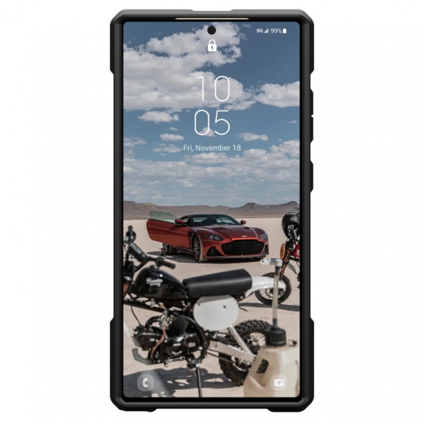 Чехол UAG Monarch PRO with MagSafe для Galaxy S24 Ultra Kevlar-Black фото 3