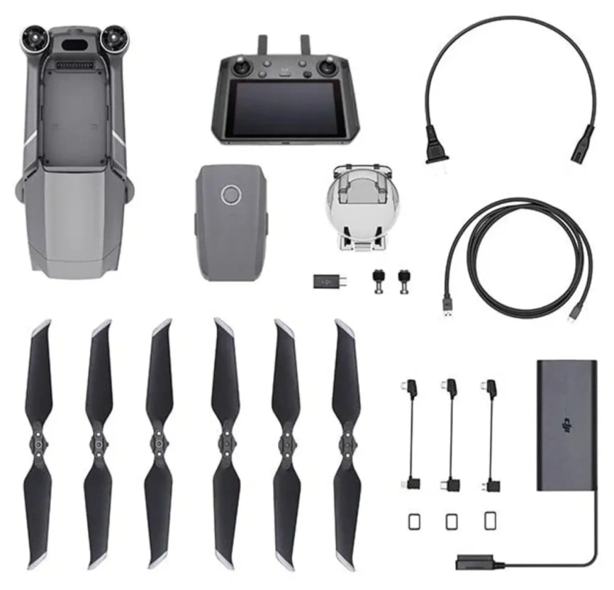 Квадрокоптер DJI Mavic 2 Zoom + Smart Controller (6958265175664) Gray фото 4