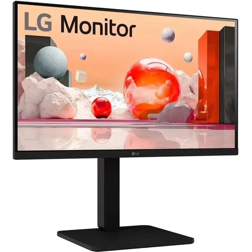 Монитор LG 24" 24BA550-B IPS Black (24BA550-B.ARUQ) фото 3