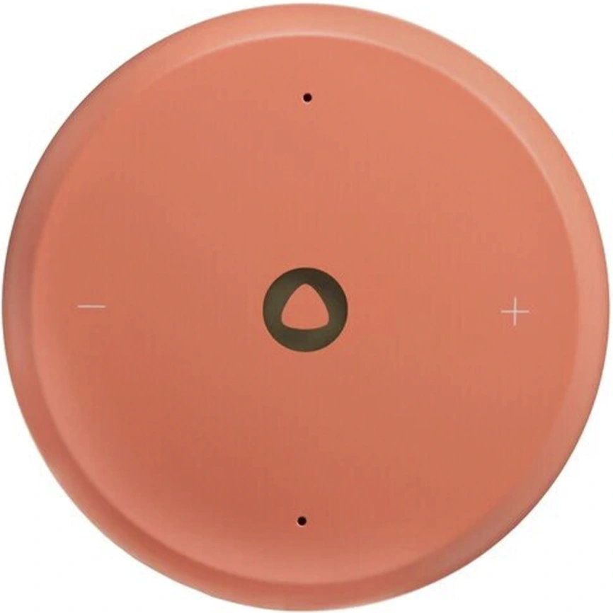 Умная колонка Яндекс Станция Лайт 2, Коралловый фото 2