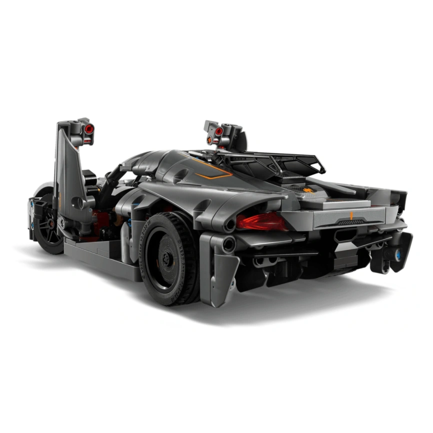 Конструктор LEGO Technic Koenigsegg Jesko Absolut Grey Hypercar 42173 фото 5