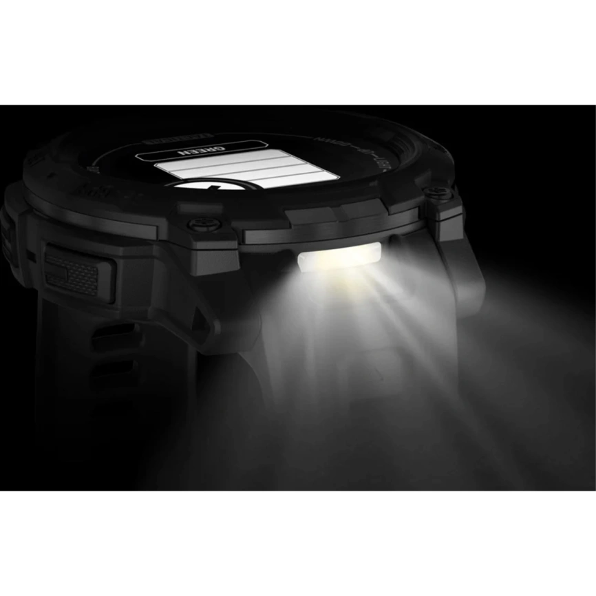 Смарт-часы Garmin Instinct 3 45mm Solar Tactical Edition Black with Black Band (010-02934-50) фото 9