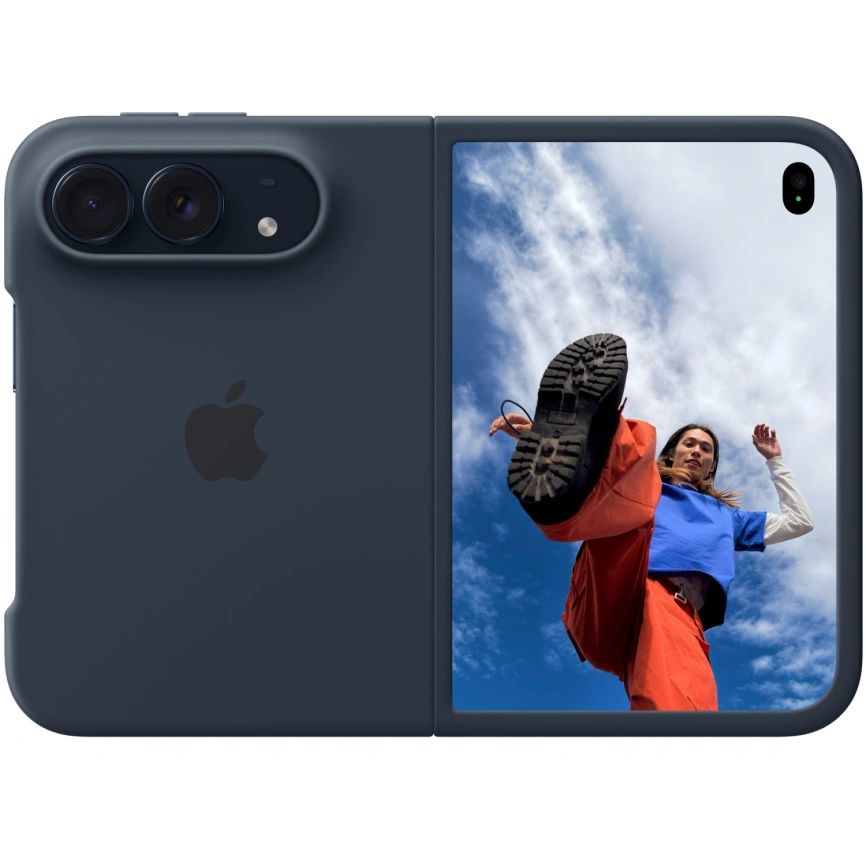 Чехол Apple Case для iPhone Duo Navy Blue (MKR84) фото 5