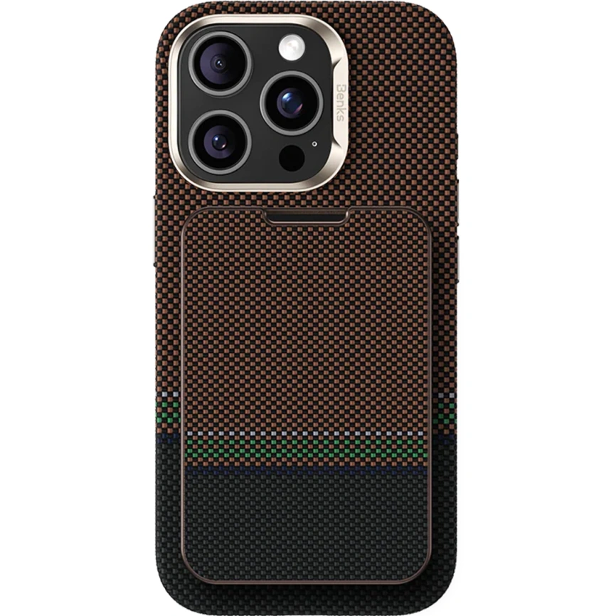 Картхолдер Benks ArmorGo Magnetic Wallet Stand Prestige (C.K.FL.KB.GD.0056) фото 3