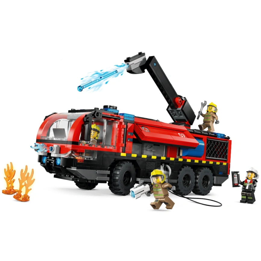 Конструктор LEGO City Airport Fire Truck 60499 фото 8