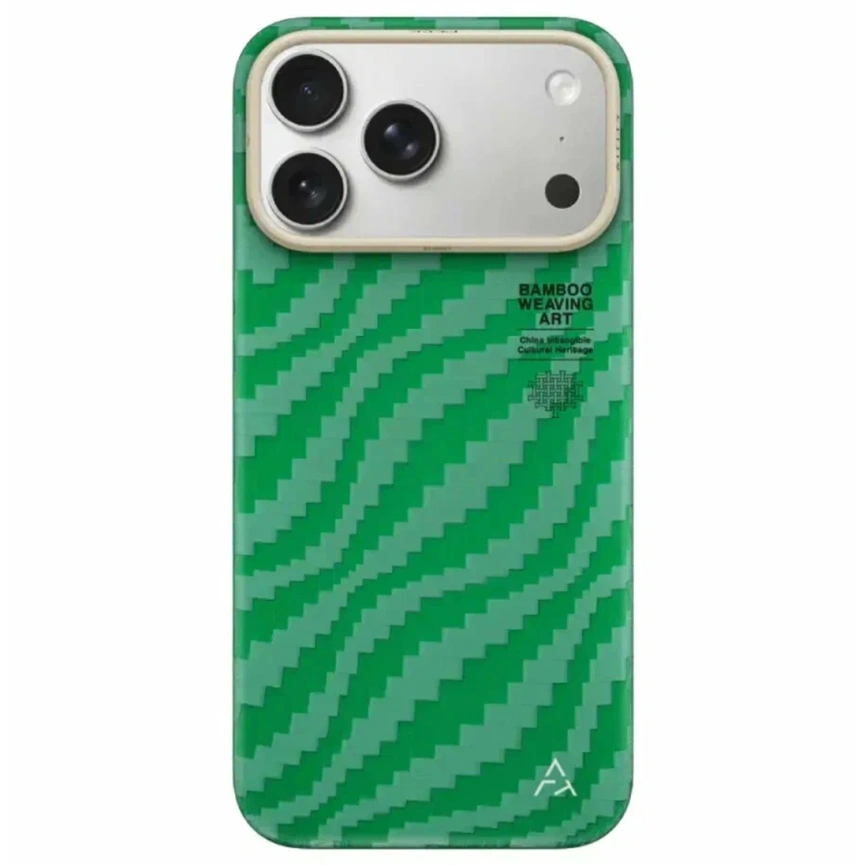 Чехол Airity Bamboo Shadow Oriental для iPhone 17 Pro China Green фото 1
