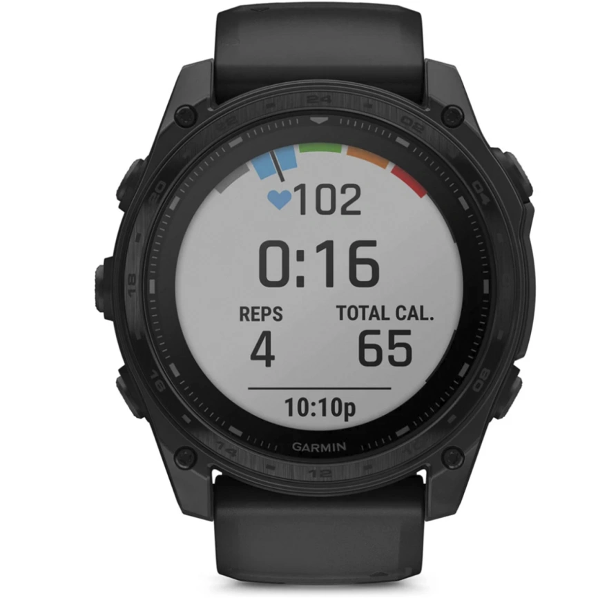 Смарт-часы Garmin Tactix 8 51mm Solar Sapphire Elite Applied Ballistics (010-03407-11) Black фото 7