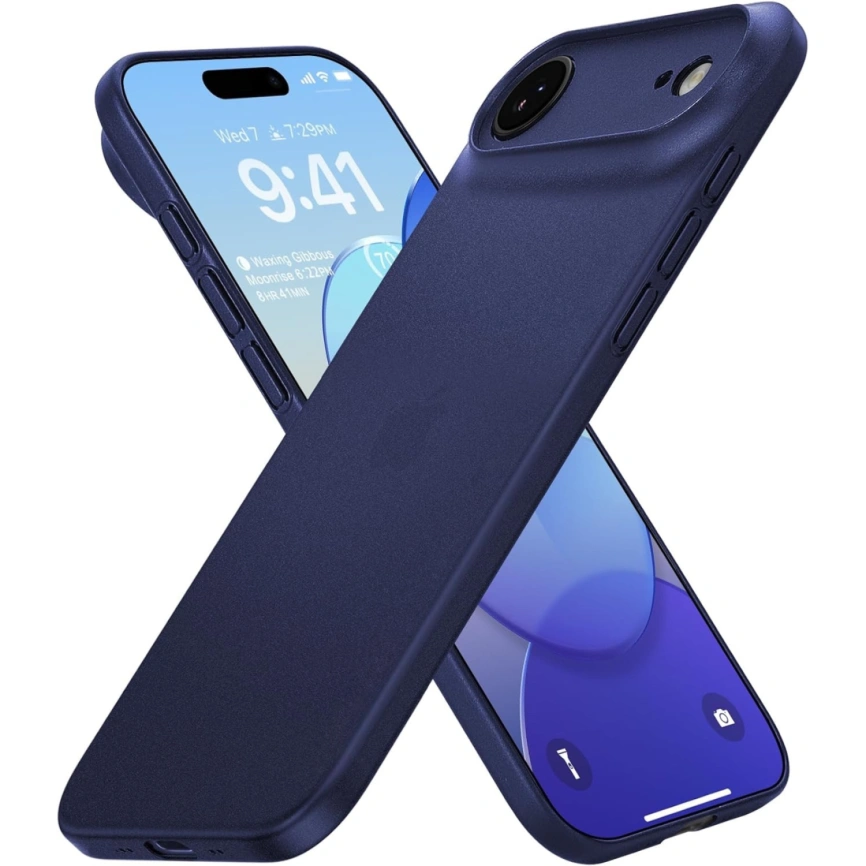 Чехол Gurdini Super Slim 0.3 mm для iPhone Air Midnight Blue фото 1