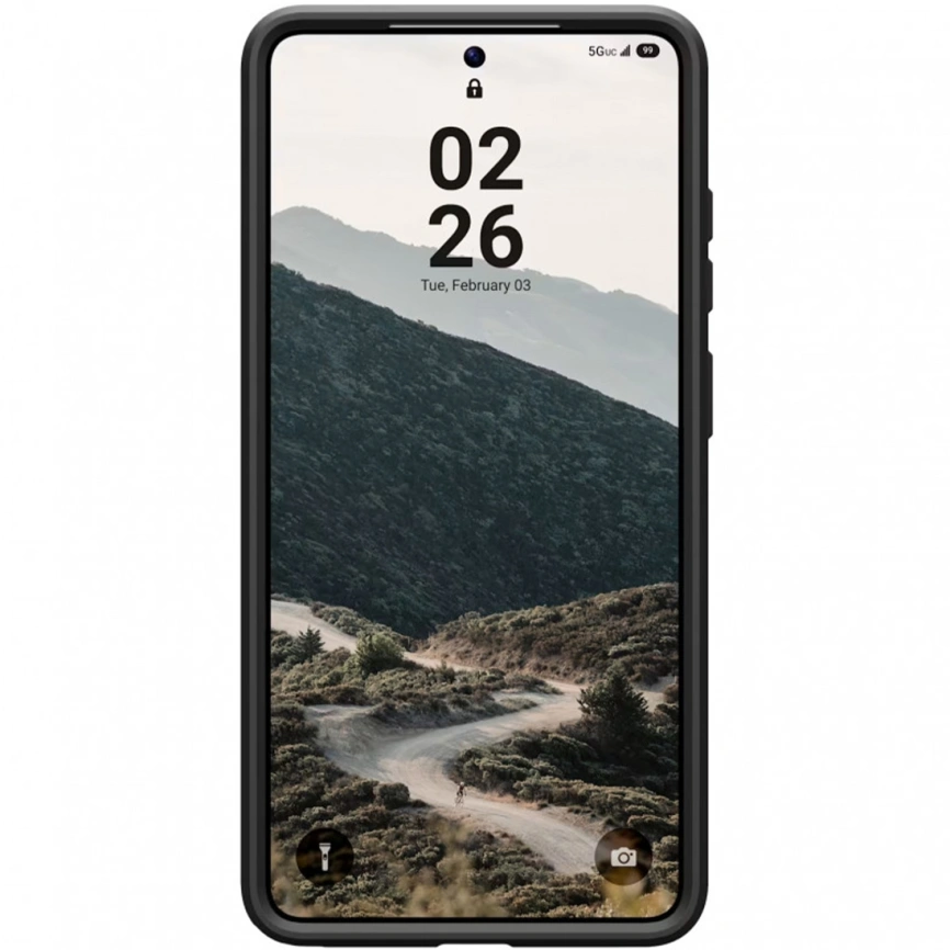 Чехол UAG Civilian Case with MagSafe для Samsung Galaxy S26 Ultra Olive/Orange (214535117297) фото 2