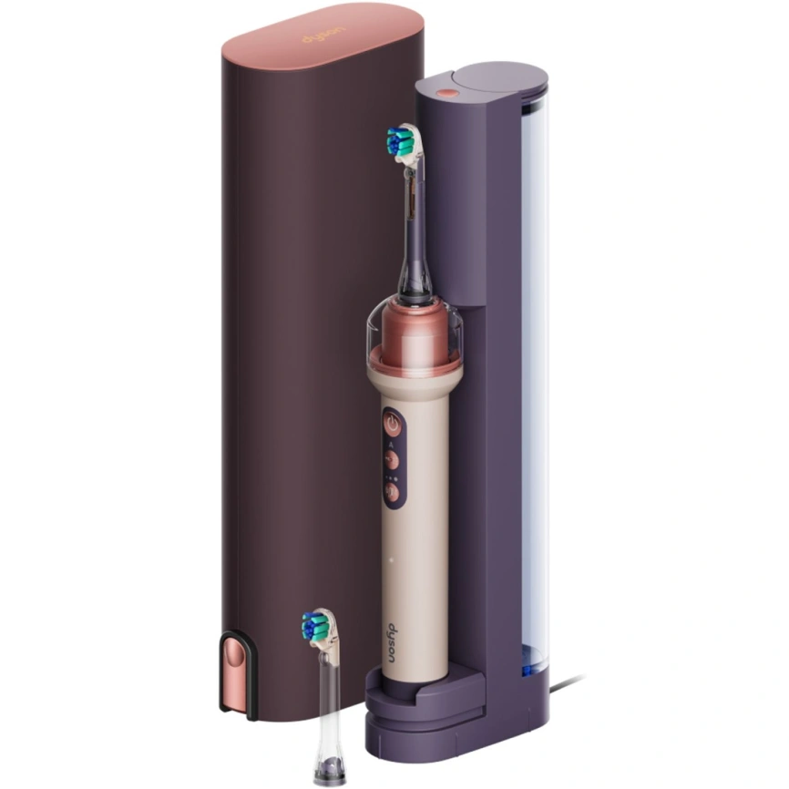 Зубная щетка Dyson CameraJet Electric Toothbrush with Flosser Ceramic Pink фото 1
