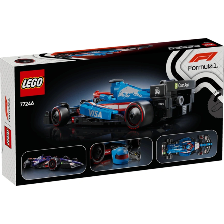 Конструктор LEGO Speed Champions Visa Cash App RB VCARB 01 F1 Race Car 77246 фото 6