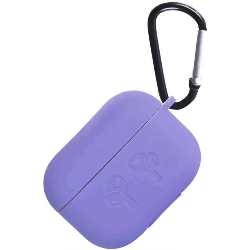 Силиконовый чехол Gurdini для AirPods Pro 2 Purple фото 1
