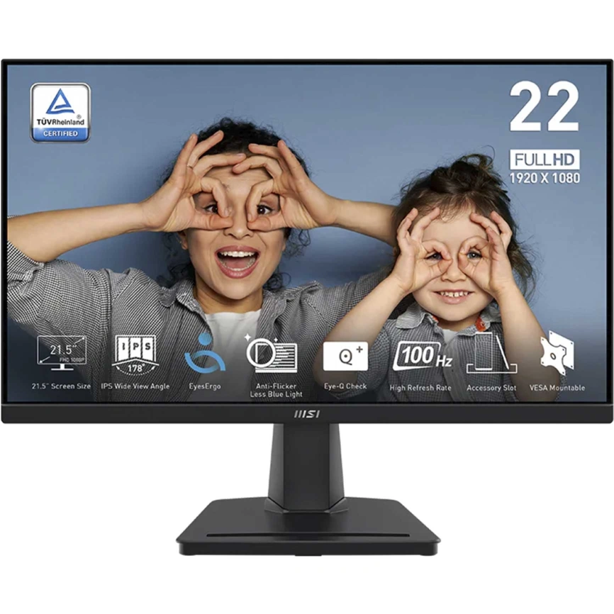 Монитор MSI 22" PRO MP225 IPS Black фото 1