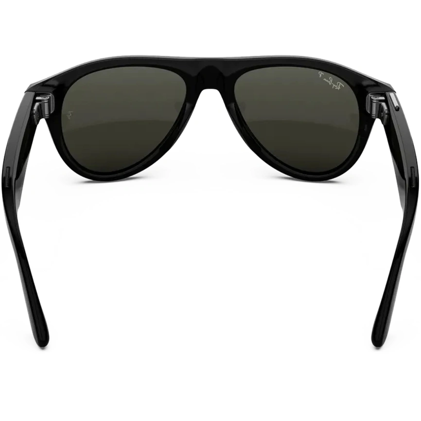 Умные очки Ray-Ban Aviator (Gen 3) Shiny Black Standard Green фото 2