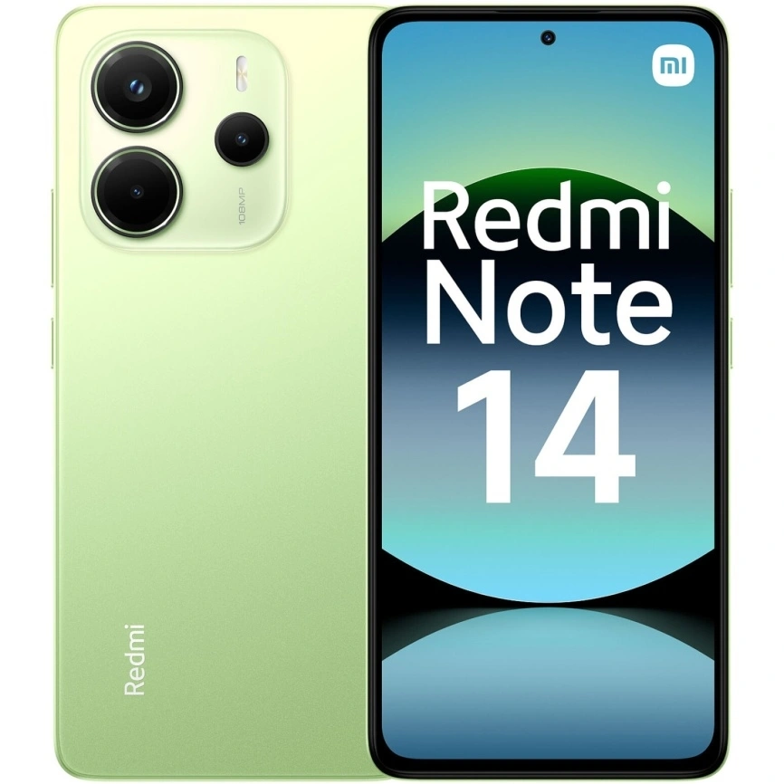 Смартфон Xiaomi Redmi Note 14 4G 6/128Gb (NFC) Lime Green Global Version фото 5