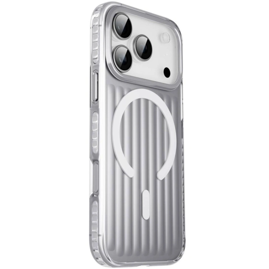 Чехол Gurdini Ocean Case Metalic для iPhone 18 Pro Silver фото 1