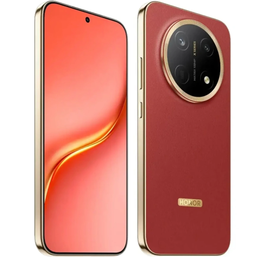 Смартфон Honor X9e Pro 6/256GB Reddish Brown фото 6