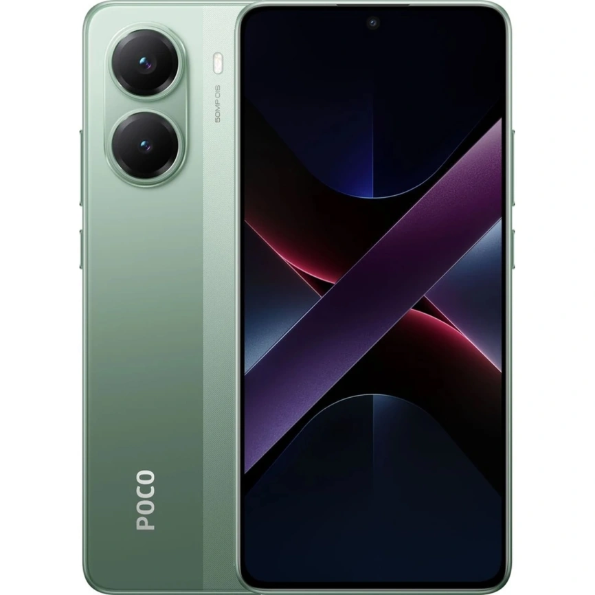 Смартфон Xiaomi Poco X7 Pro 5G 8/256Gb Green Global Version фото 1