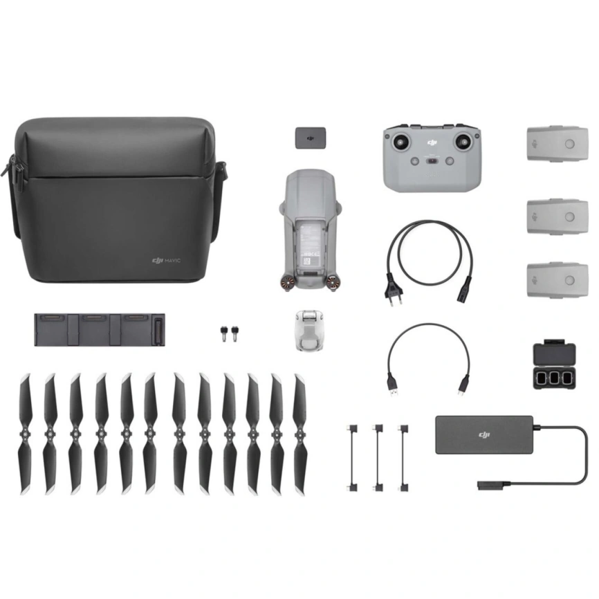 Квадрокоптер DJI Mavic AIR 2 Fly More Combo (6958265100413) Gray фото 6
